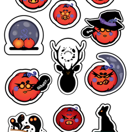 Halloween stickerpack