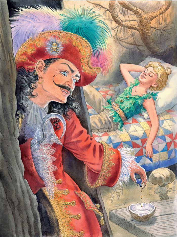 Капитан Крюк с ядом 