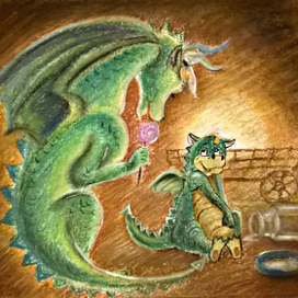 Я голоден как слон (версия дракон)