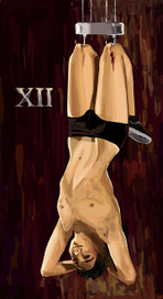 Карта ТАРО  "Повешенный" 