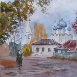 После дождя.Суздаль