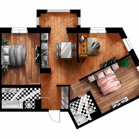 Скетч-план квартиры