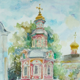 Лавра, июль. Часовня.