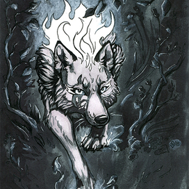 Inktober day 20 - Tread