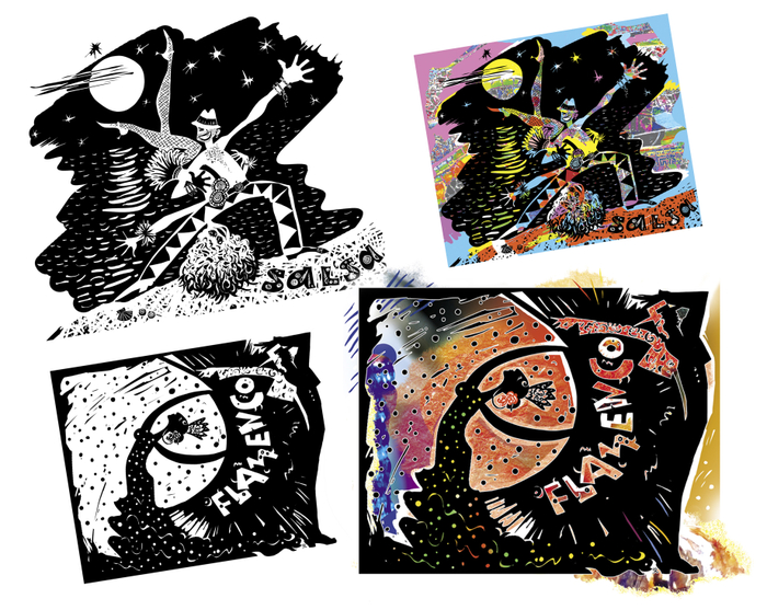 фламенко и сальса