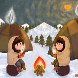 Новогодняя открытка(2)