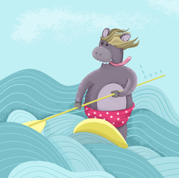 Гламурный бегемот