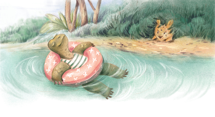 Иллюстрация для книги из серии "Полезные сказки"