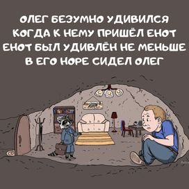 Пирожок про Енота и Олега