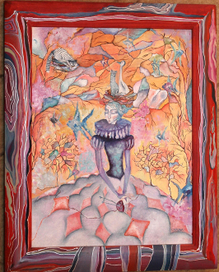 Алиса с надменным выражением на лице