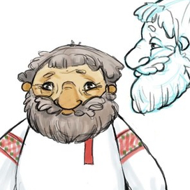 Эскиз для создания театральной куклы 1