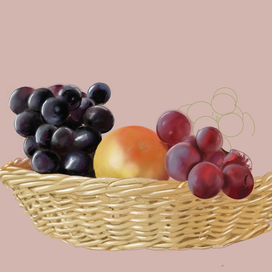 Натюрморт фруктов 