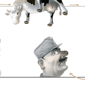 иллюстрация к "Похождениям бравого солдата Швейка" Рассуж