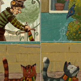 Шарф на троих, детали