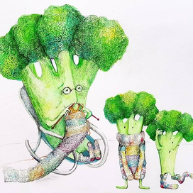 Бабушка сказала:- Навырост!