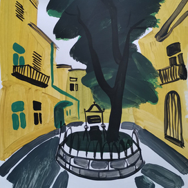 серия "Одесские дворики"