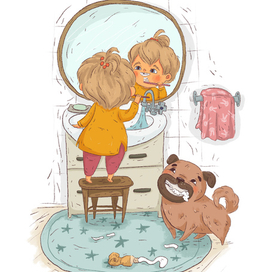 Children’s book illustration 