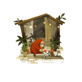 Вечеринка во дворе