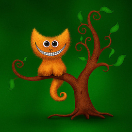 A Cheshire Kitten