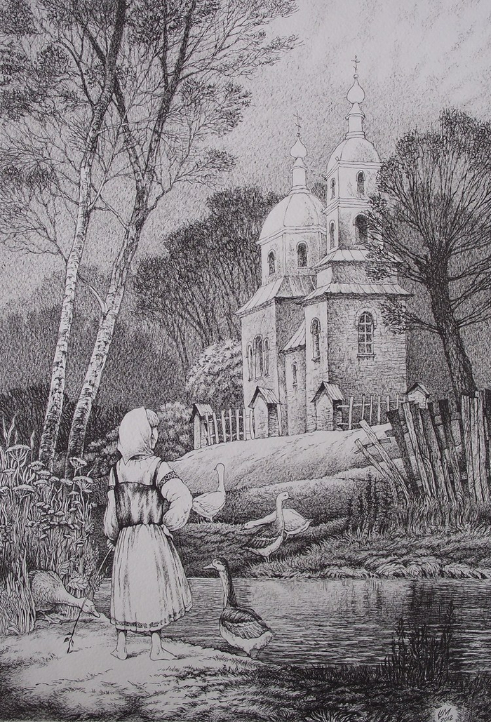 "Пастушка" из серии "Православие"