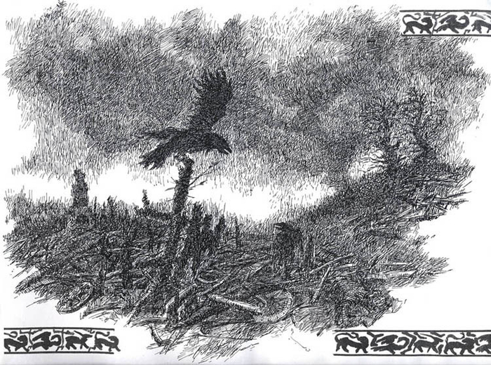 иллюстрация к роману "Батый"