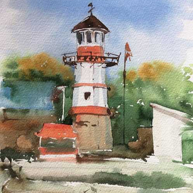 На Визовском пруду