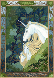 Единороги в лесу