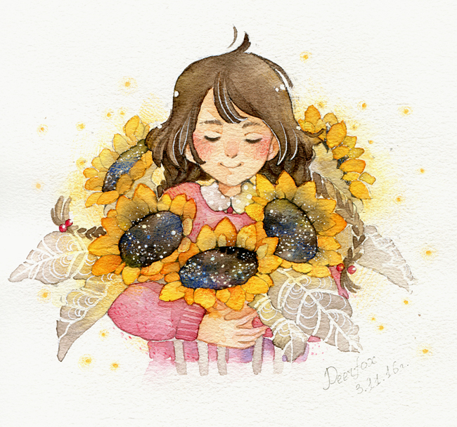 Космические подсолнухи