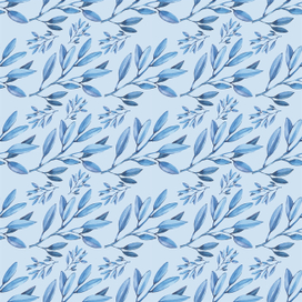 Паттерн "Голубые веточки"
