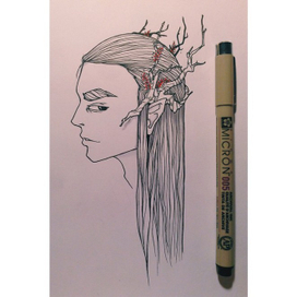 Шикарному королю - шикарные брови)