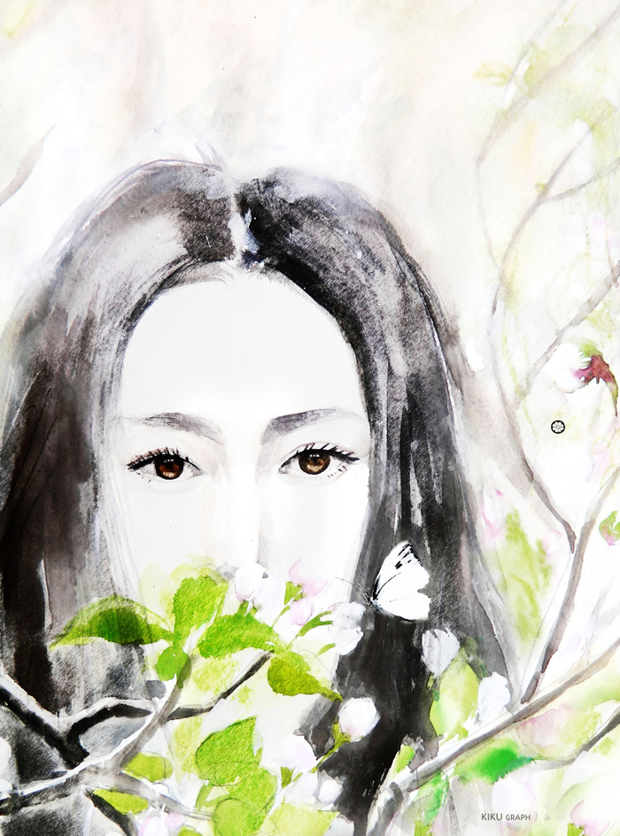 "Яблони цвет".