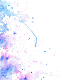 Акварельные брызги