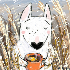 собака-блоггерша