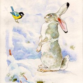 Иллюстрация к рассказам о животных 