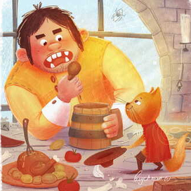 Кот в сапогах. Разворот