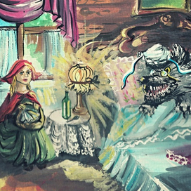 Красная шапочка и Волк