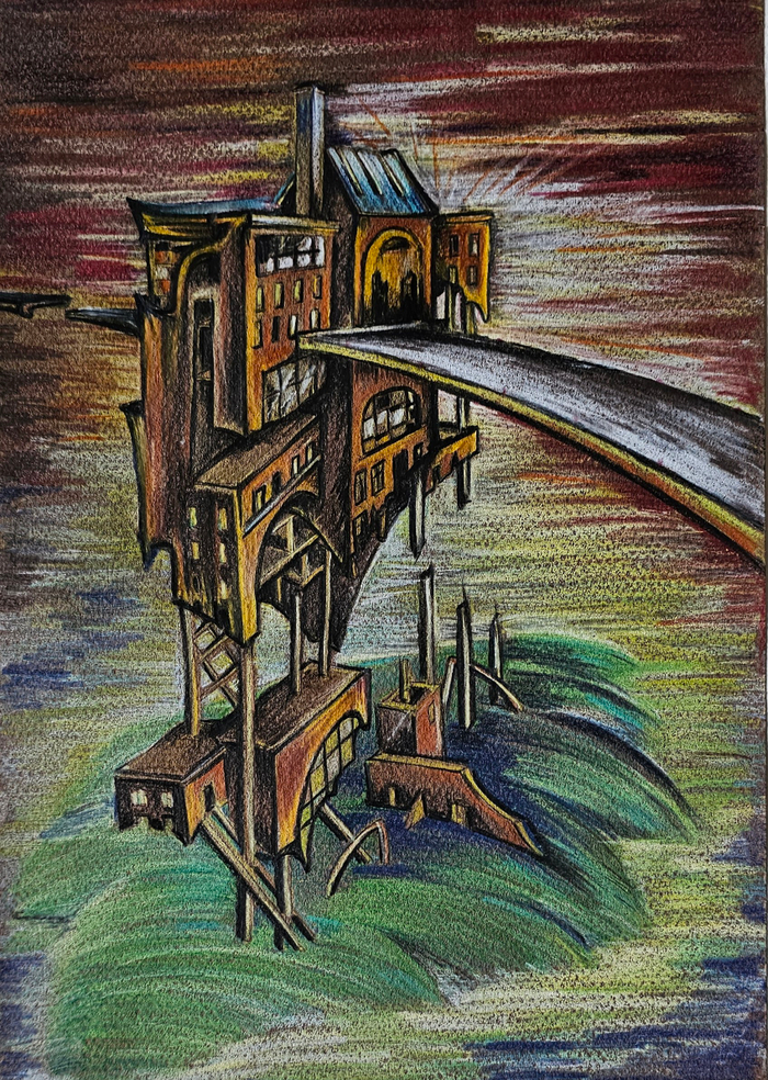 Из серии "Болотные города"