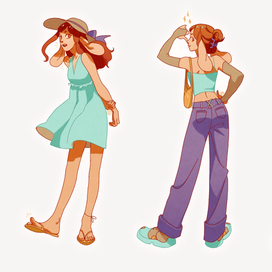 Личный маскот (летняя версия)