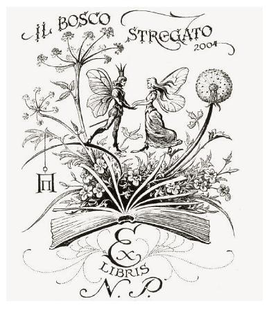 экслибрис жены (Наталии Парамоновой)