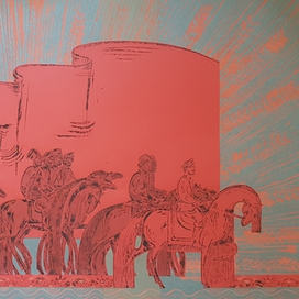 "Шел отряд по берегу..."