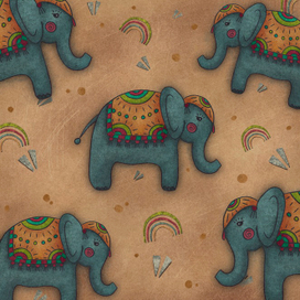 Индийские слоны