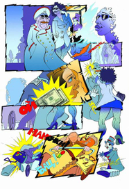 Полоса комикса