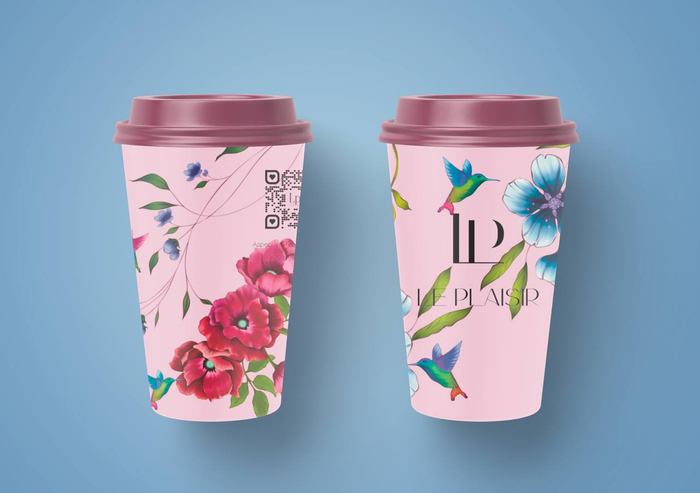 Дизайн кофейных стаканчиков 