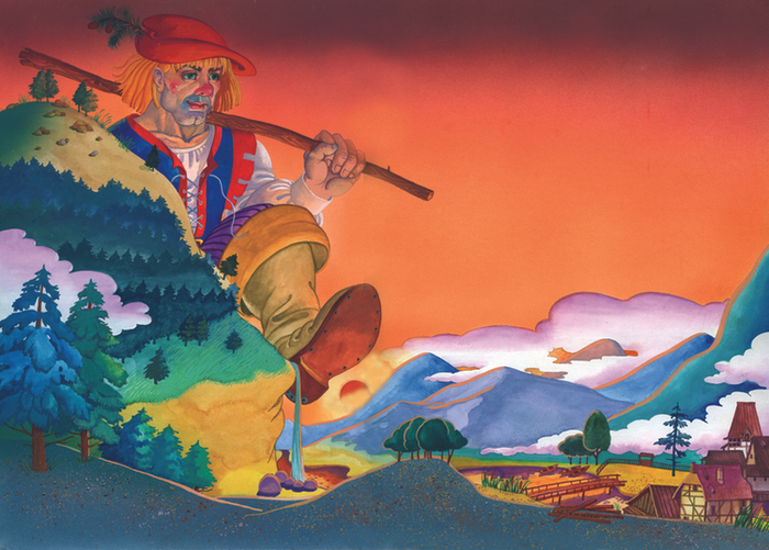 Гауф. Холодное сердце. Михель_великан.