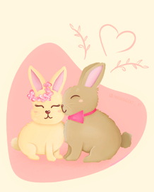 Иллюстрация на День всех влюблённых