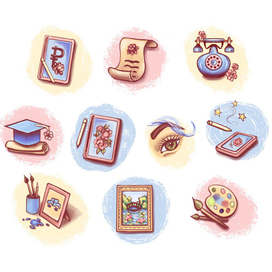 Эконки для блога художника