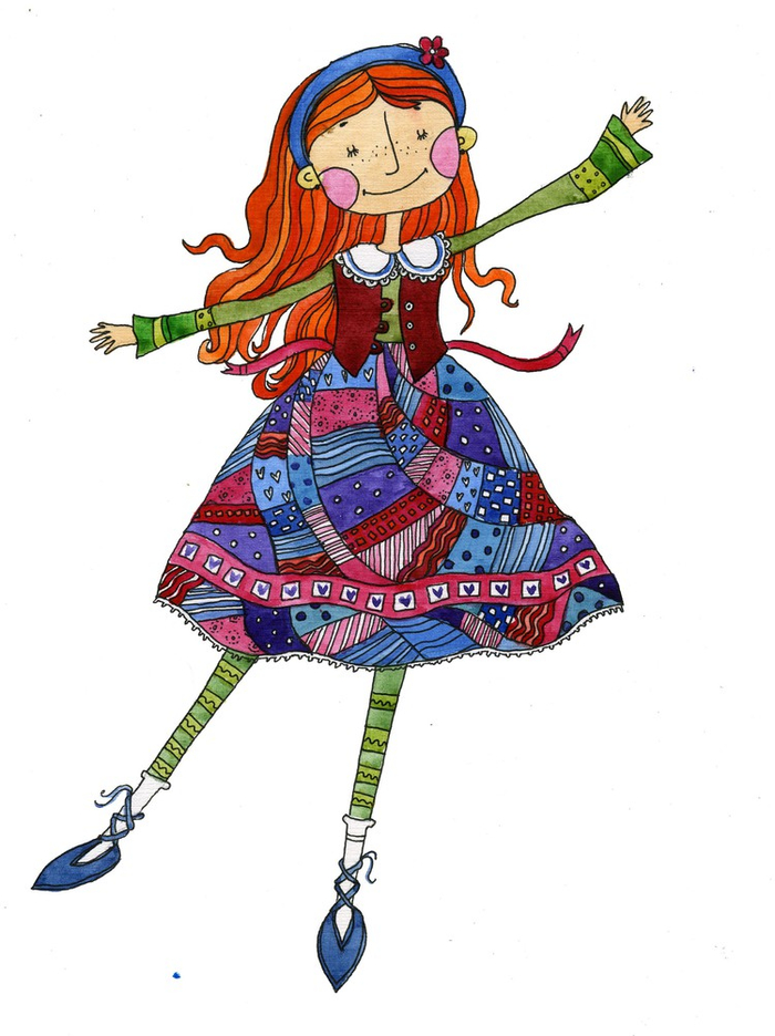 девочка к проекту "день защиты детей"