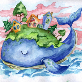 сказочный кит