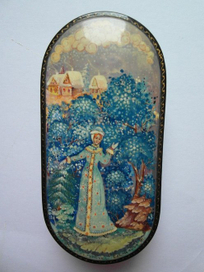 Шкатулка "Снегурочка"