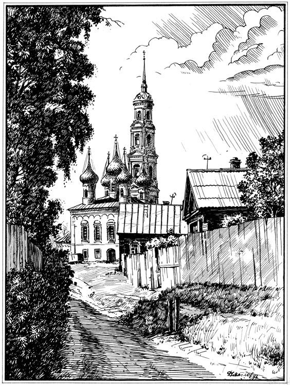 Юрьевец. Входо-Иерусалимский собор